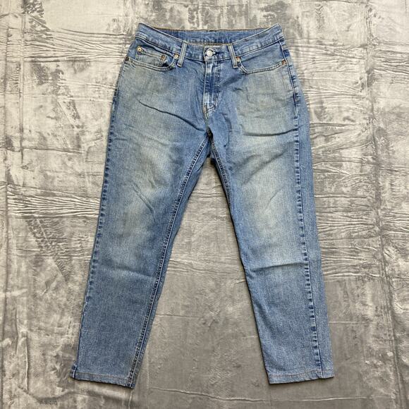 Levi’s 531 Skinny Jeans Men’s Size 31x29 Blue Denim - Picture 2 of 11